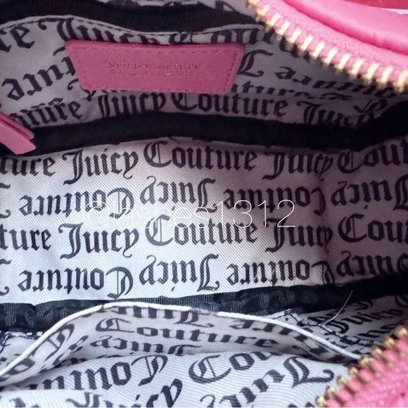 Juicy Couture Pink Handbag and Pouch Set - Picture 7 of 7